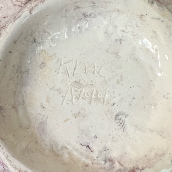 Vintage tea kettle and  holder - Picture 4 of 5